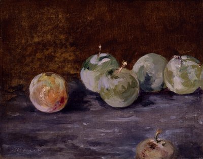 Śliwki autorstwa Édouard Manet