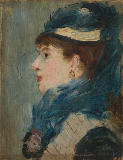 Portret damy autorstwa Édouard Manet