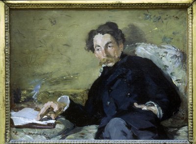 Stéphane Mallarme (1842 - 1898) - autorstwa Edouarda Maneta autorstwa Édouard Manet