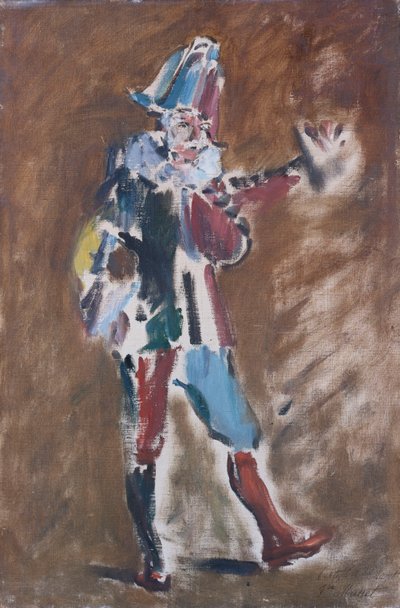 Studium dla Polichinelli, 1873 autorstwa Édouard Manet
