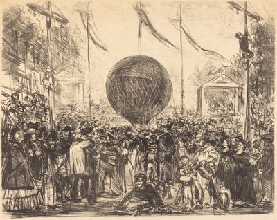 Balon, 1862. autorstwa Édouard Manet