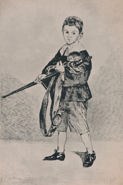 Chłopiec z mieczem, 1862, 1946 autorstwa Édouard Manet