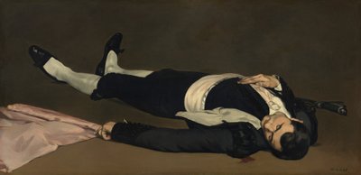 Martwy torreador autorstwa Édouard Manet