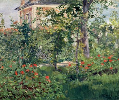 Ogród w Bellevue, 1880 autorstwa Édouard Manet