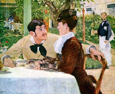 Ogród Pere Lathuille, 1879 1938. autorstwa Édouard Manet