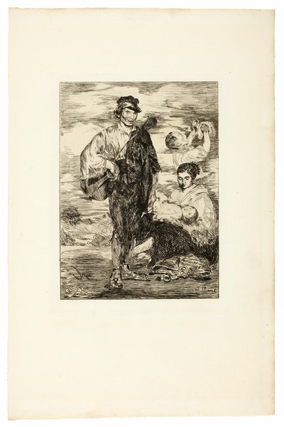 Cyganie autorstwa Édouard Manet