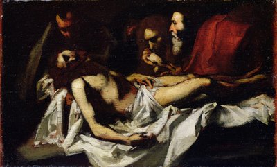 Złożenie Chrystusa do grobu autorstwa Édouard Manet
