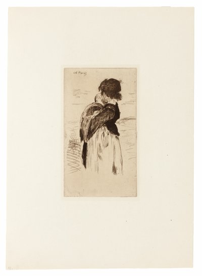Mała dziewczynka autorstwa Édouard Manet