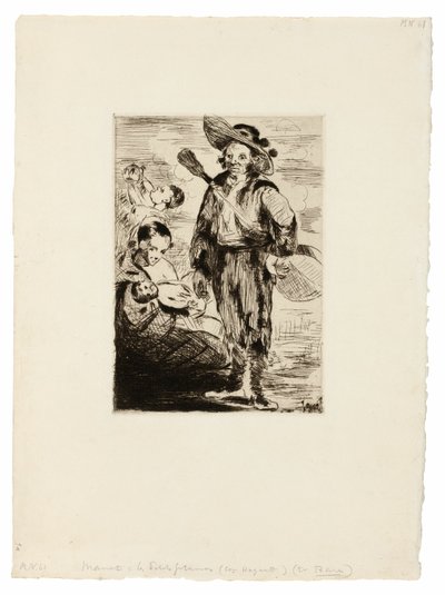 Mali Cyganie autorstwa Édouard Manet