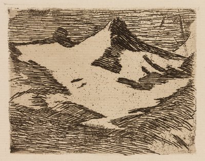 Góra, płyta 2 z Le Fleuve autorstwa Édouard Manet