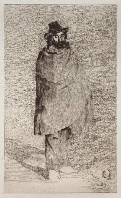 Filozof (akwaforta i sucha igła) autorstwa Édouard Manet