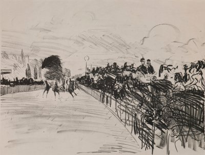 Wyścigi (Les Courses) autorstwa Édouard Manet