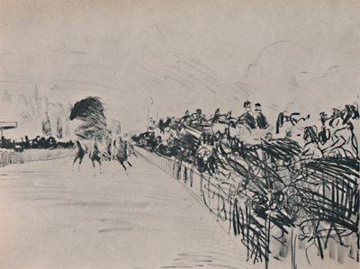 Wyścigi, 1865-1872, 1946. autorstwa Édouard Manet