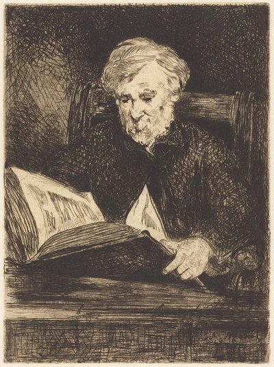 Czytelnik autorstwa Édouard Manet