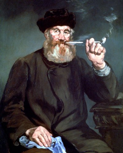 Palacz, 1866 autorstwa Édouard Manet