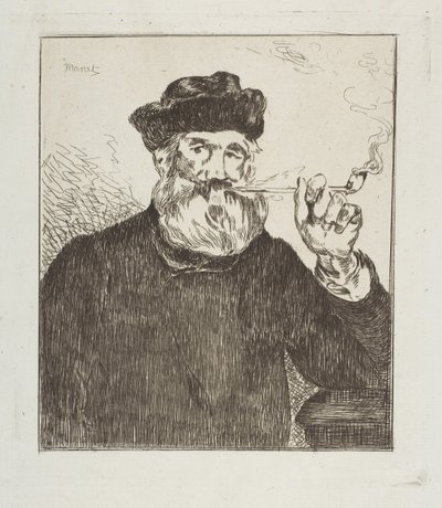 Palacz Palacz, 1866-67. autorstwa Édouard Manet