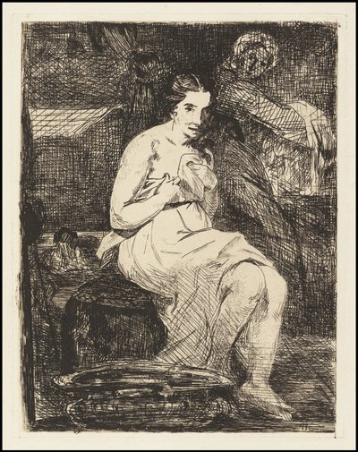Toaleta, 1862 autorstwa Édouard Manet