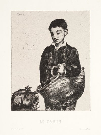 Ulicznik autorstwa Édouard Manet
