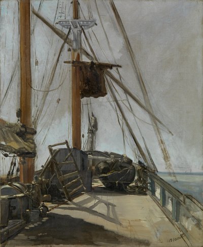 Pokład statku autorstwa Édouard Manet