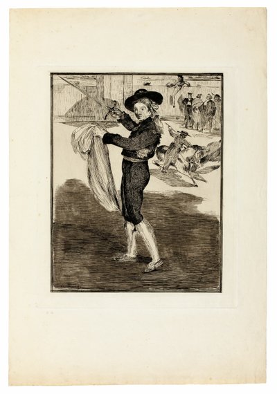 Victorine Meurent w kostiumie „Espada” autorstwa Édouard Manet