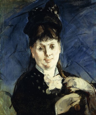 Kobieta i parasol; La Femme a L „Ombrelle, ok. 1875 r. autorstwa Édouard Manet