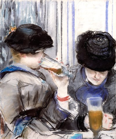 Kobiety Pije Piwo autorstwa Édouard Manet
