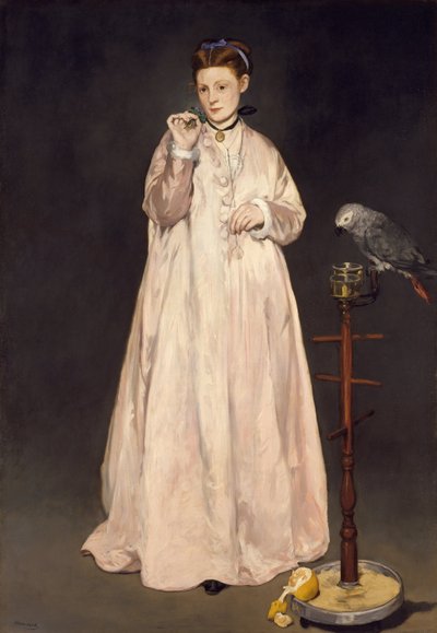 Młoda Dama w 1866, 1866 autorstwa Édouard Manet