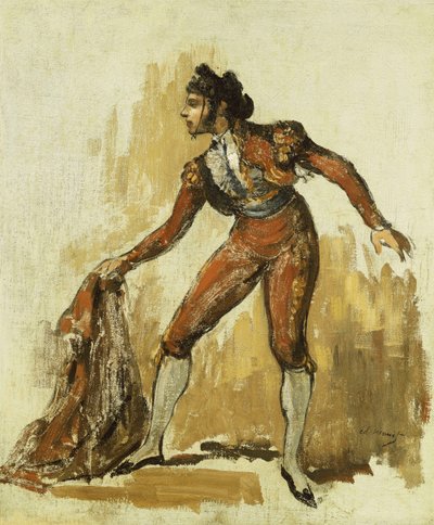 Młody mężczyzna w stroju do walki byków, 1862 autorstwa Édouard Manet