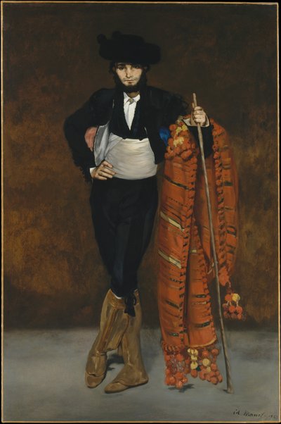 Młody mężczyzna w stroju maja autorstwa Édouard Manet