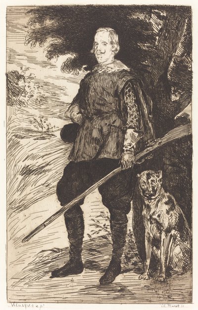 Filip Ive (Filip Ive) autorstwa Edouard Manet after Diego Velázquez