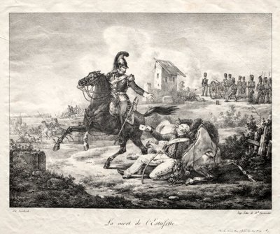 Śmierć kuriera autorstwa Edouard Swebach