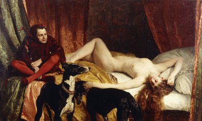 Błazen; Bufon, 1868 autorstwa Edouard-Theophile Blanchard