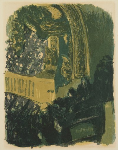 Galeria w Gimnazjum autorstwa Edouard Vuillard