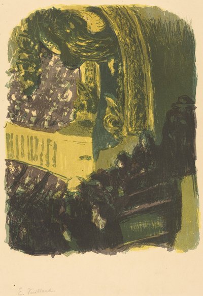 Eine Galerie im Gymnasium autorstwa Edouard Vuillard