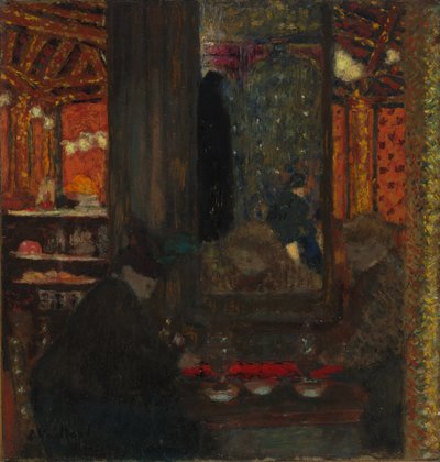 W kawiarni autorstwa Edouard Vuillard