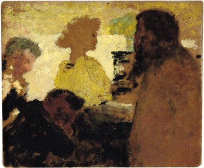 Przy fortepianie, ok. 1896 autorstwa Edouard Vuillard