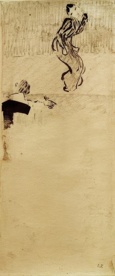 W Teatrze autorstwa Edouard Vuillard