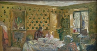 Przy stole roboczym autorstwa Edouard Vuillard