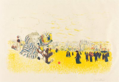 Dziecięce gry rozrywkowe dla dzieci, opublikowane w 1897 r. autorstwa Edouard Vuillard