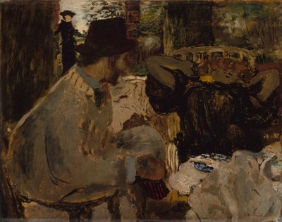 Rozmowa, 1897-8 autorstwa Edouard Vuillard