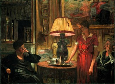Wizyta autorstwa Edouard Vuillard