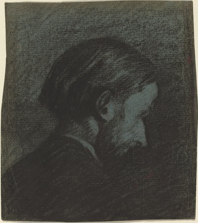 Głowa brodatego mężczyzny autorstwa Edouard Vuillard