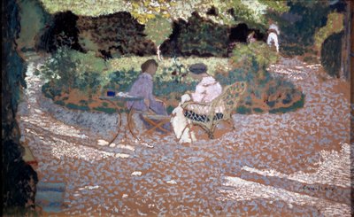 W Ogrodzie, 1895-1898. autorstwa Edouard Vuillard