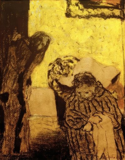 Drzemka lub rekonwalescencja autorstwa Edouard Vuillard