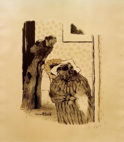 Drzemka lub rekonwalescencja autorstwa Edouard Vuillard