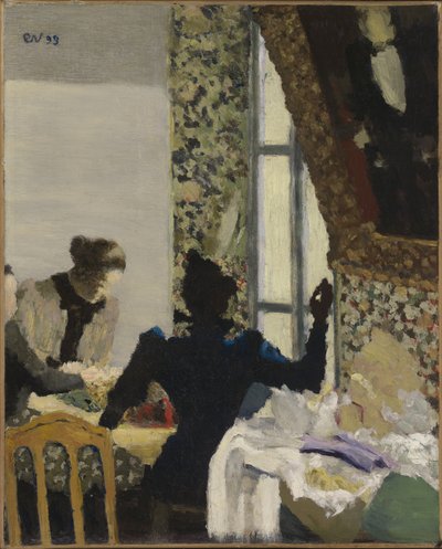 Igła (nić), 1893 autorstwa Edouard Vuillard