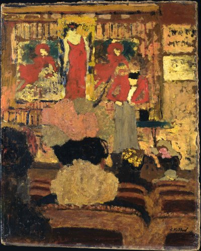 Numer iluzjonistyczny, c. 1895. autorstwa Edouard Vuillard