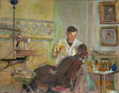 Doktor Georges Viau w swoim gabinecie dentystycznym autorstwa Edouard Vuillard
