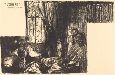 Zwolennicy społeczeństwa autorstwa Edouard Vuillard