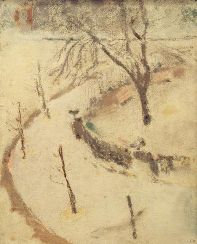 Zima na placu Berlioz autorstwa Edouard Vuillard